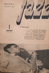 kniha JAZZ 1947, 1948 List věnovaný jazzu a moderní hudbě., Gramoklub 1947