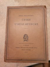 kniha České umění rytecké, Masarykův lidovýchovný ústav Svaz osvětový 1925