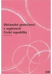 kniha Občanská společnost v regionech České republiky, Sociologický ústav AV ČR 2008