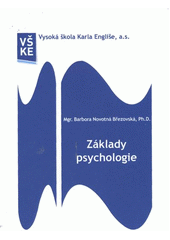 kniha Základy psychologie, Vysoká škola Karla Engliše 2012