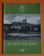 kniha Kunětická hora státní hrad a okolí, Sportovní a turistické nakladatelství 1958