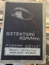 kniha Z pamětí detektiva Sherlocka Holmesa. Č. 6, - Žlutá tvář, Jos. R. Vilímek 1906