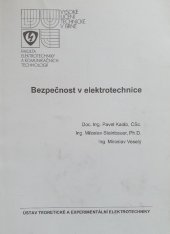 kniha Bezpečnost v elektrotechnice, Zdeněk Novotný 2002