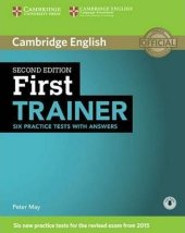 kniha Cambridge English: First Trainer Practice Tests with Answers with Online Audio, 2nd Edition, Cambridge University Press 2015