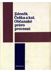 kniha Občanské právo procesní celost. vysokošk. učebnice pro stud. právnických fakult, Panorama 1989