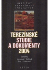 kniha Terezínské studie a dokumenty 2004, Sefer 2004