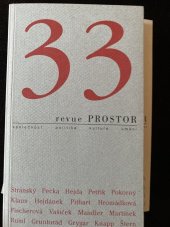 kniha Revue Prostor 33, Prostor 1997