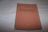 kniha Organisace měření elektrické energie, SNTL 1955