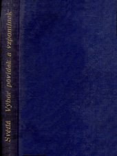 kniha Výbor z povídek a vzpomínek Karoliny Světlé/, J. Otto 1928
