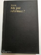 kniha Kde jest reformace?, Cyrillo-Methodějská knihtiskárna (V. Kotrba) 1894