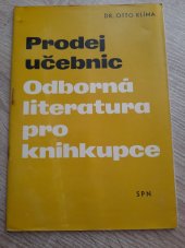 kniha Prodej učebnic, SPN 1972