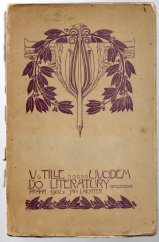 kniha Filosofie literatury u Taina a předchůdců, Jan Laichter 1902