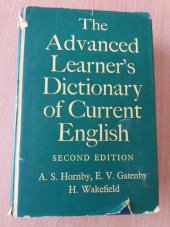 kniha The Advanced Learner´s Dictionary of Current English, Oxford University Press 1963