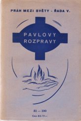 kniha Pavlovy rozpravy. 81.-100, Jarmila Kroftová-Kočová 1945