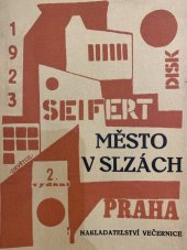 kniha Město v slzách první verše, Večernice 1923