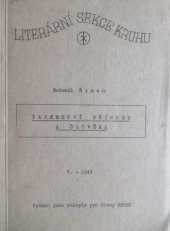 kniha Tajemství přírody a člověka, neuveden 1949