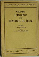 kniha L´Ingénu and Histoire de Jenni, Basil Blackwell 1970