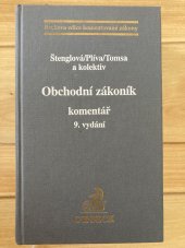 kniha Obchodní zákoník komentář, stav květen 2004, C. H. Beck 2004