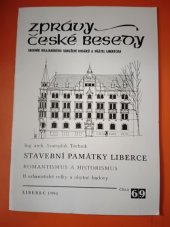 kniha Zprávy České besedy Čís. 70 Sborník krajanského sdružení rodáků a přátel Liberecka., Česká beseda 1992