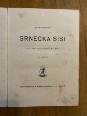 kniha Srnečka Sisi, Šolc a Šimáček 1946