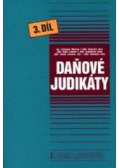 kniha Daňové judikáty, Linde 1999