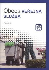 kniha Obec a veřejná služba, Ministerstvo práce a sociálních věcí 2010