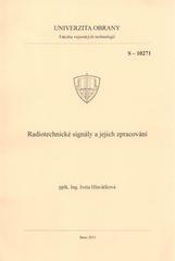 kniha Radiotechnické signály a jejich zpracování, Univerzita obrany 2011