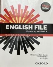 kniha New English File 3rd Editon Elementary Multipack A, Oxford 2012