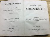 kniha Františka Pravdy Sebrané spisy. Svazek první, I.L. Kober 1871