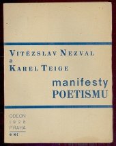 kniha Manifesty poetismu, Odeon 1928