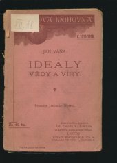 kniha Ideály vědy a víry, J. Otto 1912