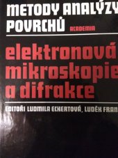 kniha Metody analýzy povrchů elektronová mikroskopie a difrakce, Academia 1996