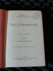 kniha Nářečí českomoravské. Díl 2, - Podřečí polnické., Česká akademie císaře Františka Josefa pro vědy, slovesnost a umění 1905