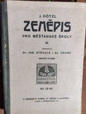 kniha Zeměpis pro školy měšťanské. III, Komenium 1921