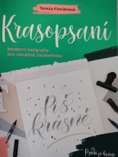 kniha Krasopsaní Moderní kaligrafie pro odvážné začátečníky, Zoner Press 2022