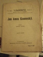 kniha Jan Amos Komenský, Svatopluk Hrnčíř 1924