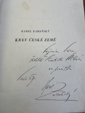 kniha Krev české země Básně 1938-1945, Vaněk & Votava 1946