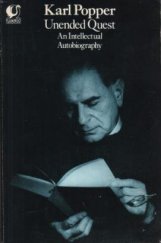 kniha Unended Quest: An Intellectual Autobiography [Anglická verze knihy "Věčné hledání"], Flamingo 1986