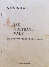 kniha Jak odstraniti vady, s.n. 1948