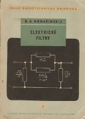 kniha Elektrické filtry Určeno pokročilým radioamatérům, SNTL 1955