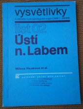 kniha Vysvětlivky k základní hydrogeologické mapě ČSSR 1:200 000 List 02, Ústí n. Labem, Ústřední ústav geologický 1980