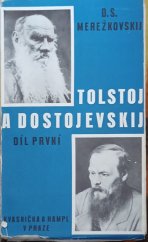 kniha Tolstoj a Dostojevskij [Díl] I život, tvorba, náboženství., Kvasnička a Hampl 1929