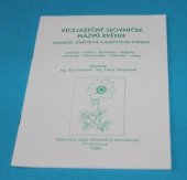 kniha Vícejazyčný slovníček názvů květin (letničky, záhonové a balkónové květiny), Výzkumný ústav okrasného zahradnictví 1995