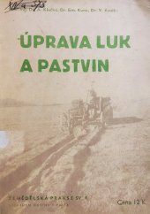 kniha Úprava luk a pastvin, Novina 1941