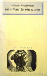 kniha Básnířka života a snu literární podobizna, Topičova edice 1940