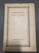 kniha Novely a arabesky. 1., - 1832-1840, SNKLHU  1958