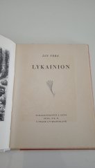 kniha Lykainion, J. Otto 1933