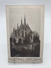 kniha Kutná Hora, sídlo umění, Edvard Fastr 1928