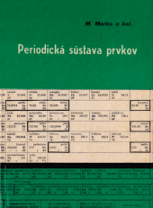 kniha Periodická sústava  prvkov, Alfa 1974