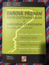 kniha Daňová přiznalní Roční zučtování záloh a daňového zvýhodnění bez chyb, pokut a penále, Poradce 2022